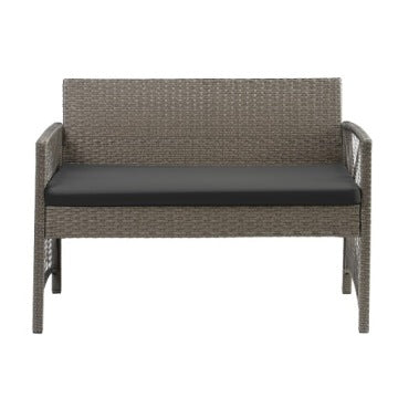 Ideal Garden Multicolour Technorattan Four-Piece Furniture Set