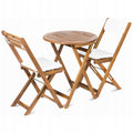 Carol Balcony Set with Chairs, Table and Cushions