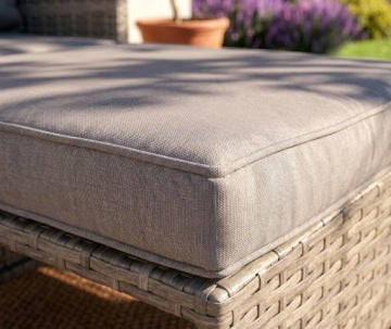 Daliano Grey Technorattan Garden Set for Terrace and Patio